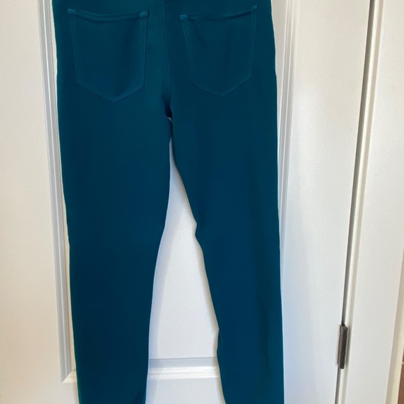 Lucky brand Brooke leggings velvet pant teal size 6/28 - Picture 4 of 11